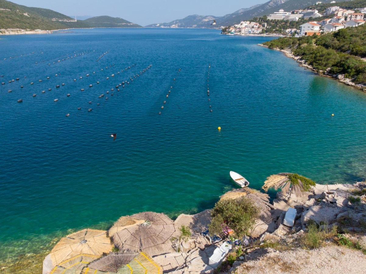 Beautiful Fully Renovated Apartment By The Sea, Large Balcony With Enchanting Views Neum Bagian luar foto